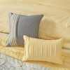 Lyngins 7-Piece Transitional Comforter Set – Red/Brown/Ivory, Polyoni Fabric with Embroidery, Hypoallergenic, Queen Bedding Set - 2 of 4