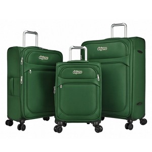 World Traveler Dejuno Cirrus 3-Piece Lightweight Expandable Spinner Luggage Set - 1 of 1