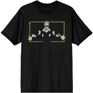 Tomura Shigaraki My Hero Academia Anime Mens Black Graphic Tee - 1 of 3