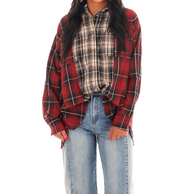 Women's Faded Charm Mineral Wash Top - ee:some