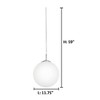Eglo Lighting Rondo 1 - Light Pendant in  Matte Nickel - 2 of 4