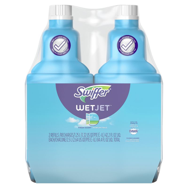 Swiffer Wet Jet Multi-Purpose Cleaner - Fresh - 84.4 fl oz/2ct, 1 of 11