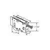 Brixwell 900-7662 Patio Door Roller Assembly 1-1/4 Steel Wheel pdr 90 - 2 of 4