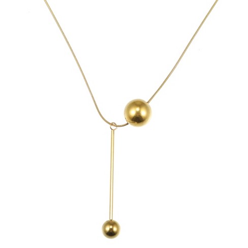 Gold : Necklaces & Pendants for Women : Target