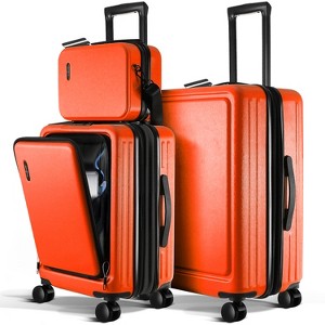 TravelArim Luggage Sets, Suitcase with Spinner Wheels, Durable Hard Shell Suitcase Set, Expandable Travel Suitcases - 1 of 4