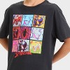 Boys' Marvel Spider-Man Grid Short Sleeve Graphic T-Shirt - Black - 2 of 4