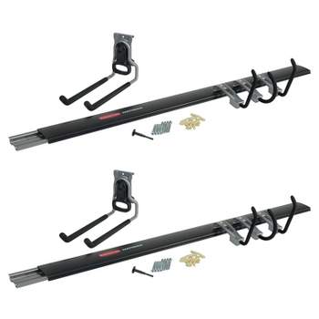 Rubbermaid FastTrack Garage Storage System 5 Piece All in One Rail and Hook  Kit (3 Pack)