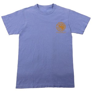 House of the Dragon Golden Throne Men's Periwinkle Short Sleeve Tee - 1 of 4