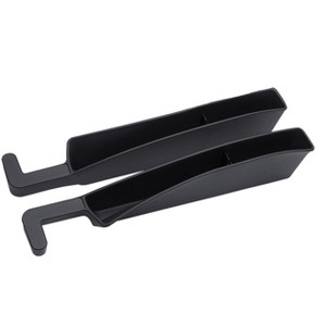 Itopfox Car Seat Gap Filler & Organizer with Phone Holder, Universal Fit for Cars SUVs Trucks, 2-Piece Set in Black - 1 of 4