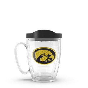 NCAA Iowa Hawkeyes 16oz Primary Logo Classic Mug - 1 of 4