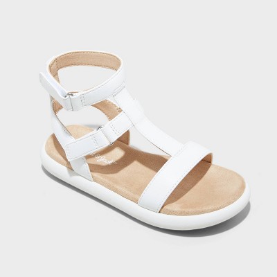 Image of Toddler Lennie Gladiator Sandals - Cat & Jack™ White 5T
