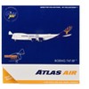 Boeing 747-8F Commercial Aircraft "Atlas Air" White with Blue Tail "Interactive Series" 1/400 Diecast Model by GeminiJets - 3 of 3