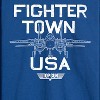 Men's - Top Gun - Property Of Fighter Town Long Sleeve Graphic T-Shirt - 2 of 4