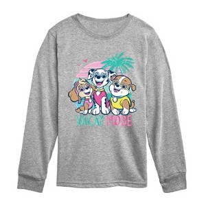Boys' - Paw Patrol - Vacay Mode Long Sleeve Graphic T-Shirt - 1 of 4