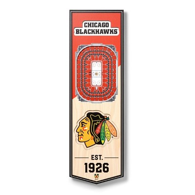NHL Chicago Blackhawks 6"x19" Stadium Banner