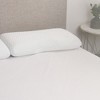 TopComfy Support Pillow Gel Infused Memory Foam Cooling Pillow for Personalized Comfort, White, 27"*18"*5" - 2 of 4