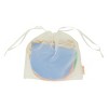 Meri Meri Happy Birthday Fabric Garland (Pack of 1). Garland length is 7.5'. Measures 11' including excess cord. - 4 of 4