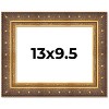 PosterPalooza | Photo Size Museum Gold Picture Frame - UV Acrylic, Foam Board Backing, Hanging Hardware - 2 of 4