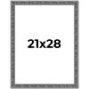 PosterPalooza | Distressed Black Picture Frame - UV Acrylic, Foam Board Backing, Hanging Hardware - 2 of 4
