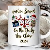 Law and Legal Theme Buffalo Plaid Christmas Mug, Lawyer and Paralegal Clerk Gift (Non-Custom Only)| OrnamentallyYou - 4 of 4