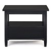 NicBex Occasional Table Classic Lattice Ends & Bottom Shelf, Affordable Side Table for Living Room - 4 of 4