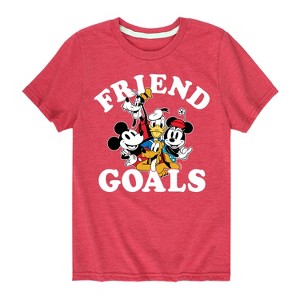 Girls' - Disney - Friend Goals Short Sleeve Graphic T-Shirt - 1 of 4