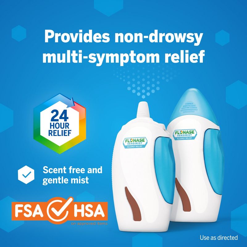 Flonase Sensimist Allergy Relief Nasal Spray - Fluticasone Furoate


, 6 of 12