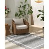 Hauteloom Varro Charcoal Area Rug - 4 of 4