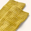 Adult Colorblock Crew Socks - Woolrich x Target Gold/Sage - 3 of 3