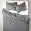 Heavyweight Linen Blend Comforter & Sham Set - Casaluna™ - image 3 of 4