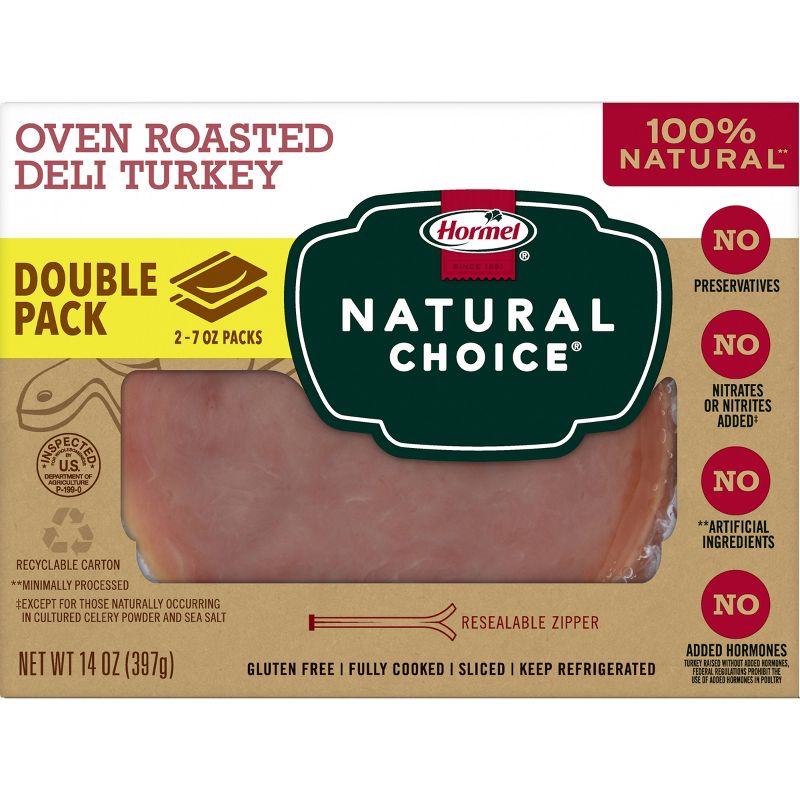 Hormel Natural Choice Oven Roasted Turkey - 14oz, 1 of 4