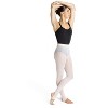 Capezio Women's Ultra Soft Self Knit Waistband Stirrup Tight - 3 of 4
