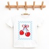 The Juniper Shop Patriotic Cherries Checkered Youth Short Sleeve Tee - 3 of 4