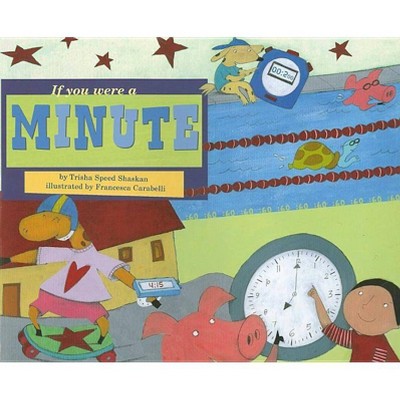 If You Were a Minute - (Math Fun (Paperback)) by  Trisha Speed Shaskan (Paperback)