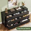 7 Drawer Dresser for Bedroom, Wood Chest of Drawers with Handle-Free ...