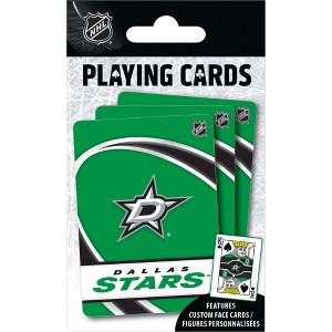 MasterPieces Officially Licensed NHL Dallas Stars Playing Cards - 54 Card Deck for Adults - 1 of 4