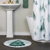 SKL Home Winter Pines Shower Curtain Green - 4 of 4