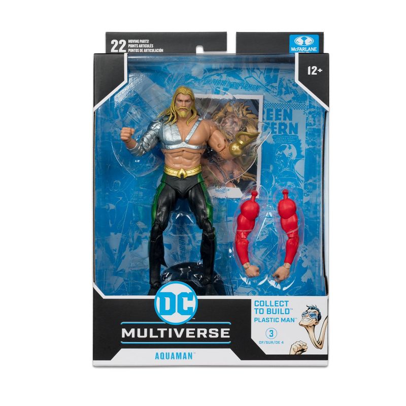 McFarlane Toys DC Multiverse Aquaman JLA 7&#34; Action Figure, 3 of 13