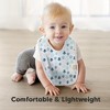 KeaBabies 8-Pack Organic Baby Bibs for Boy, Girl, Drool Bibs, Baby Bib for Girls, Boys,  Newborn Teething Bibs - 4 of 4