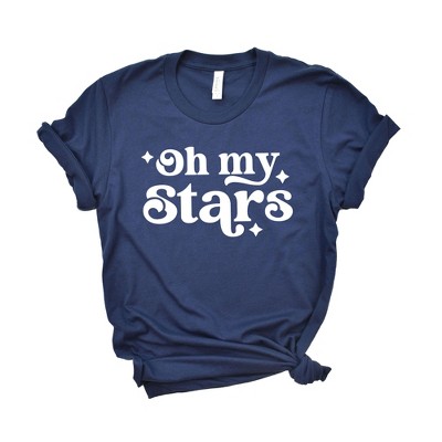 Simply Sage Market Women's Oh My Stars Bold Short Sleeve Graphic Tee