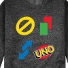 Men's - UNO - Men's Crew Neck Fleece Pullover Graphic Fleece Sweatshirt - 2 of 4