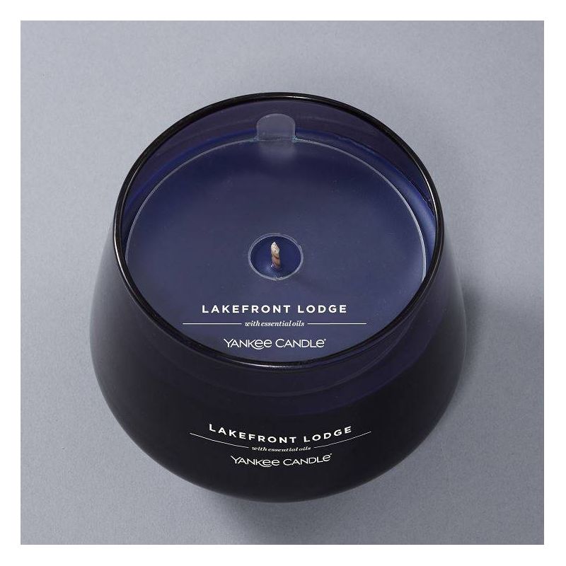10oz Lakefront Lodge Studio Collection Glass Candle - Yankee Candle, 4 of 11