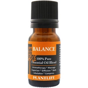 Plantlife Balance Aromatherapy Essential Oil Blend – 100% Pure, Therapeutic Grade, No Additives or Fillers, Made in California, 10 ml - 1 of 4