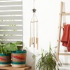 41" Iron Eclectic Turtle Windchime: Coastal Vibes, Easy Hang - Olivia & May - 2 of 4
