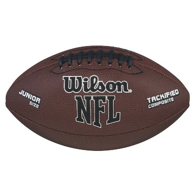 : Wilson NFL Super Grip Composite Football - Junior Size,  Black/Gold : Sports & Outdoors