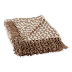 50"x60" Farmhouse Striped Throw Blanket Blue - Design Imports : Target