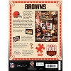 MasterPieces 500 Piece Puzzle - Cleveland Browns Locker Room - 15"x21" - 4 of 4