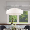Livex Lighting Monroe 5 - Light Pendant in  Brushed Nickel - 4 of 4