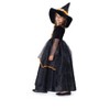 Dress Up America Black and Orange Witch Costume for Toddler Girls - image 2 of 2