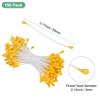 Unique Bargains Artificial Craft DIY Wedding Floral Arrangements Flower Stamen Kit 150 Pcs - 3 of 4